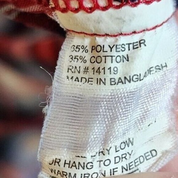 2x VTG Ely Plains BIG MAN Plaid Pearl Snap Short Sleeve Western Shirt Size 2X - Picture 12 of 16